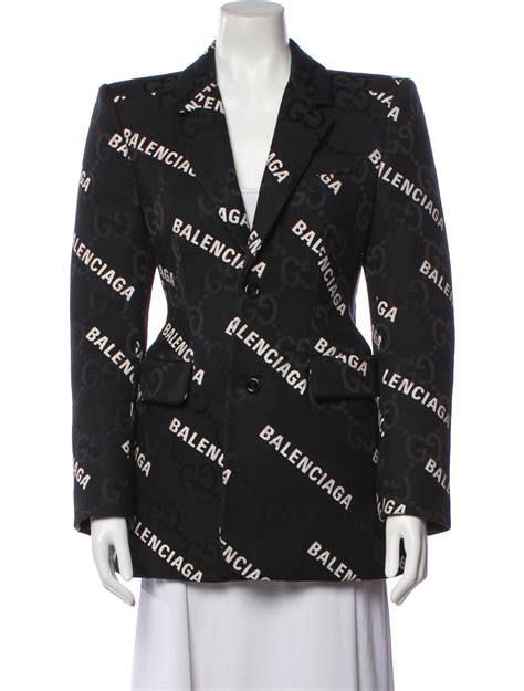 gucci x balenciaga blazer|Gucci x Balenciaga 2021 Hacker Project Hourglass Blazer .